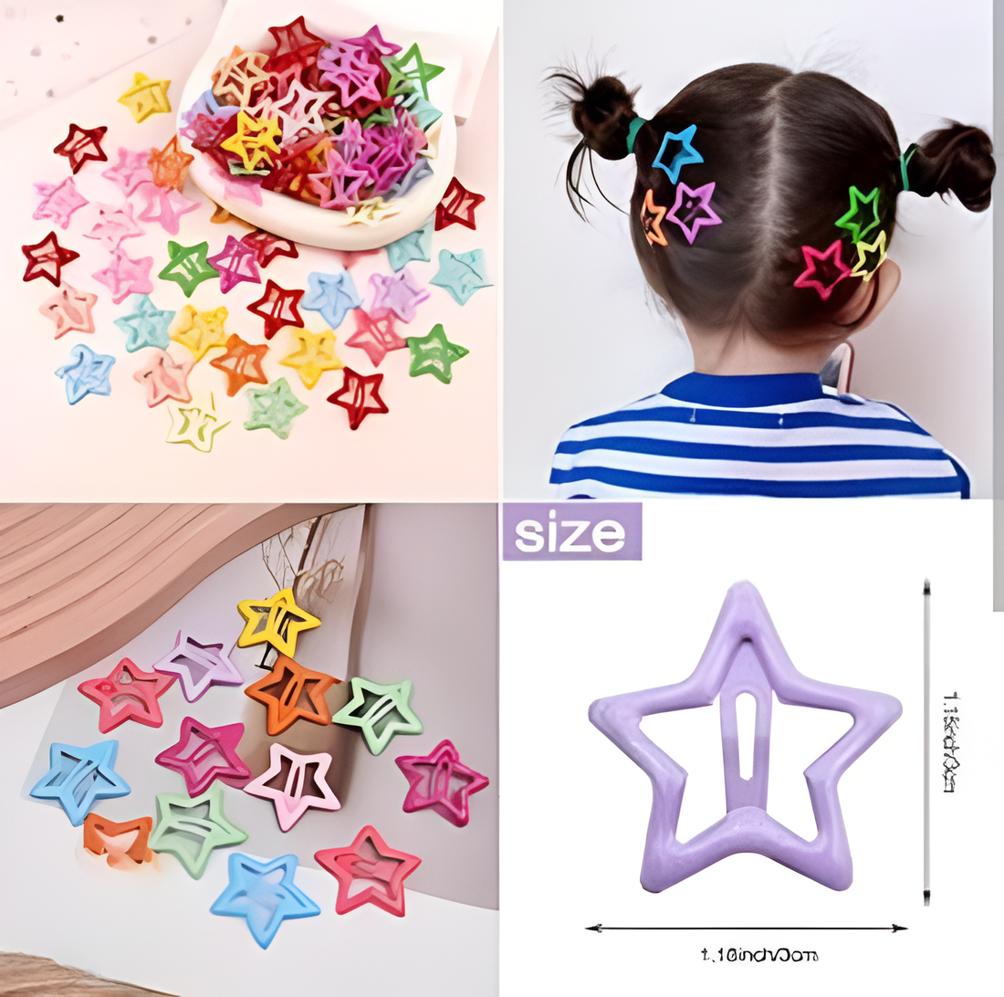 Mini flower claw clips