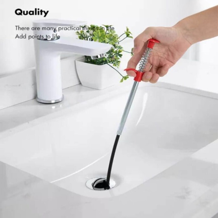 Stainless sink wire cleaner