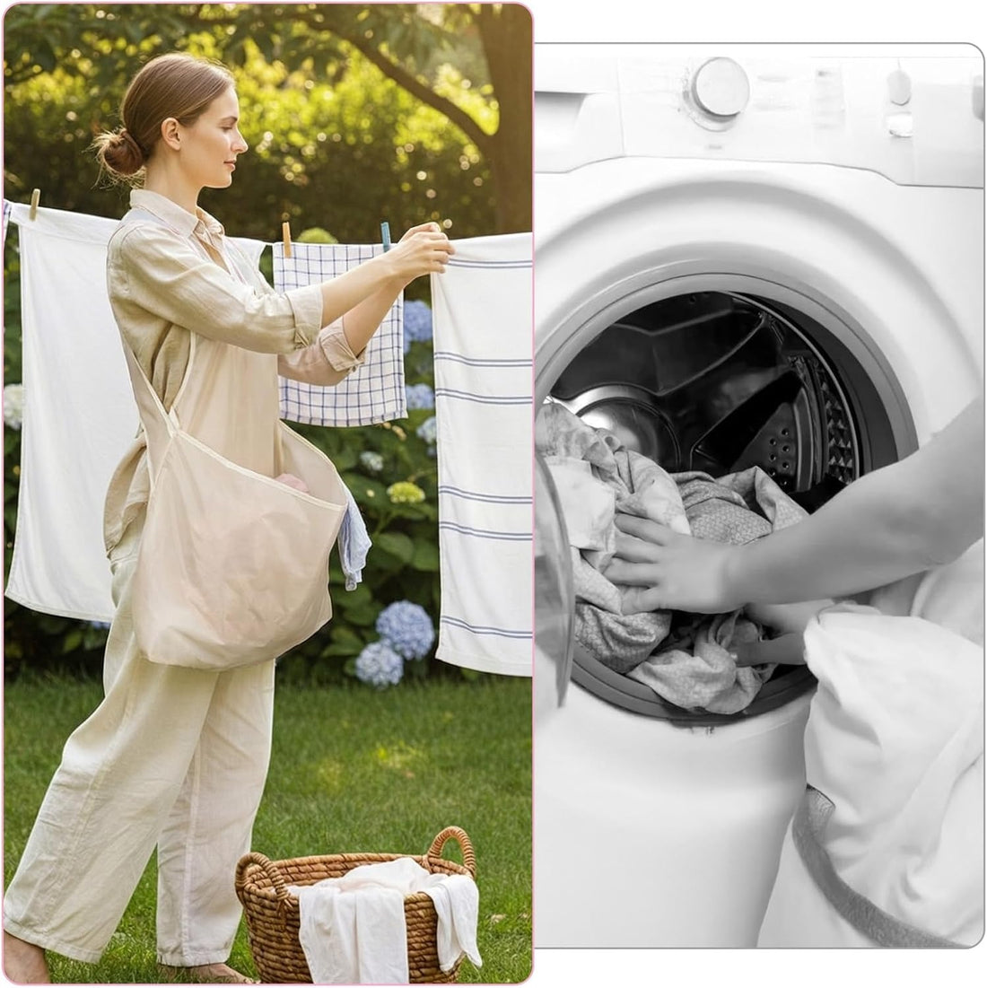 Laundary Bag Apron